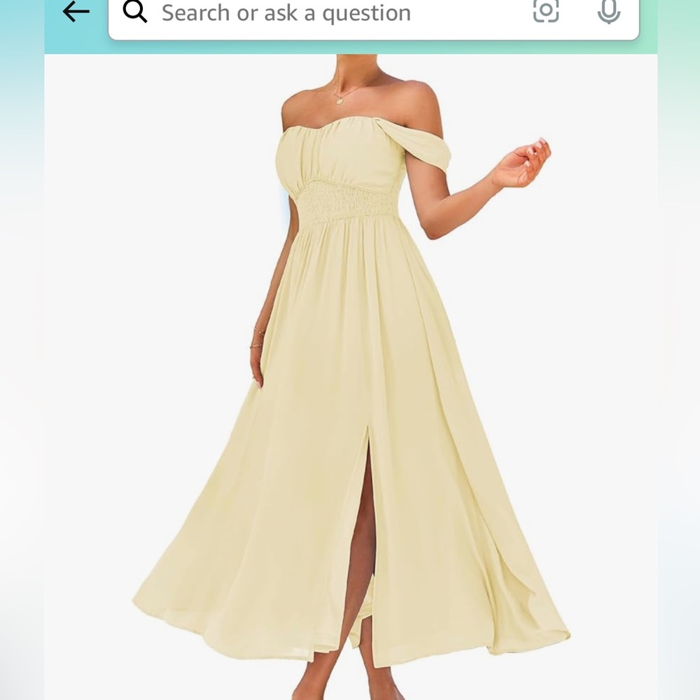 Elegant Cream dress